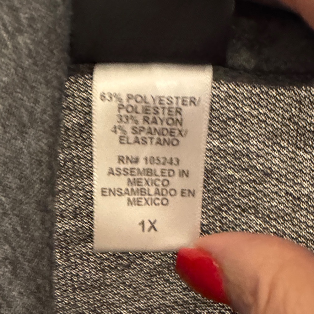 Bobeau Gray Women's Cardigan Sweater - Picture 4 of 7